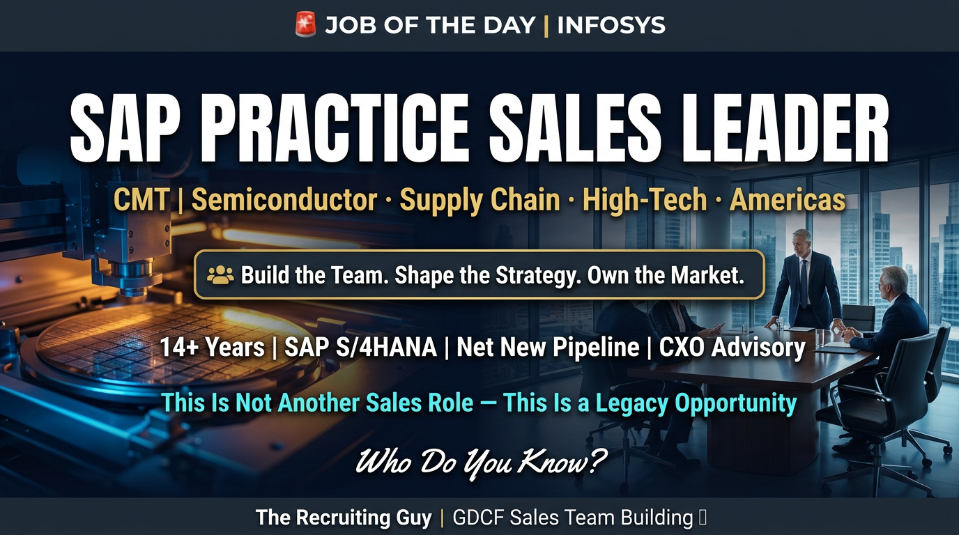 SAP CMT & Semiconductor Practice Sales Head